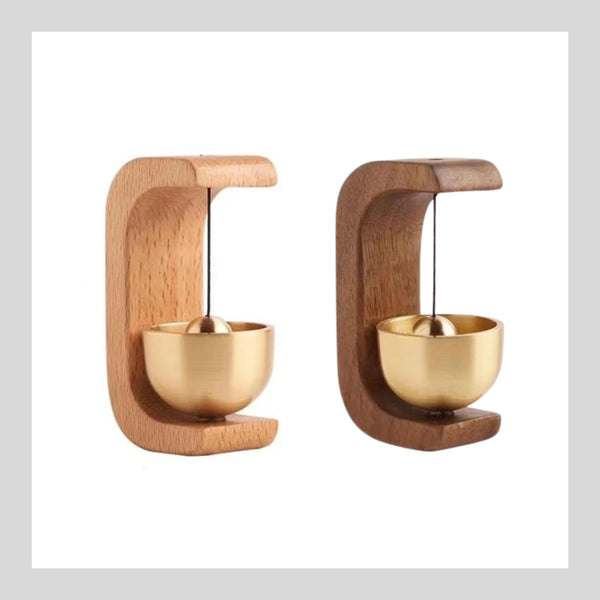 Campainha para porta, Sino, Sinos dos ventos, Feng Shui, campainha em Madeira Japonesa.