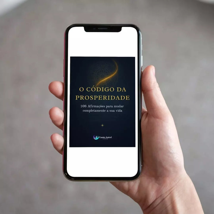 E-book O Código da Prosperidade com práticas de afirmação para desbloquear crenças de escassez