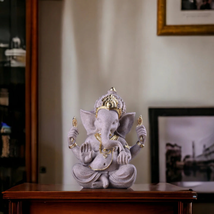 Imagem de Ganesha para decoração e renovação de energia do ambiente.