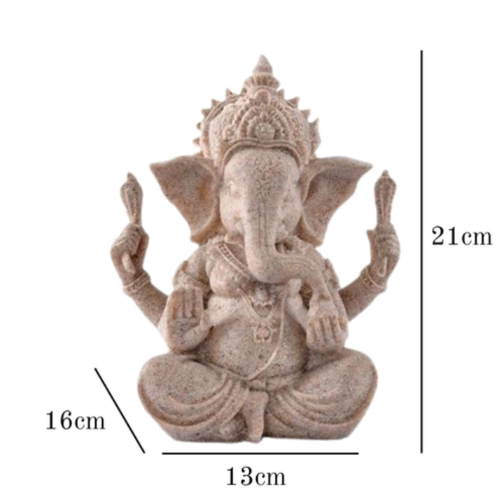 Simbolismo de Lord Ganesha em uma estatueta de alta qualidade.