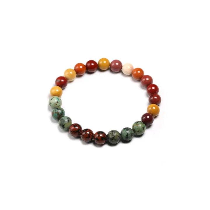 Japamala 108 contas de pedras naturais para meditação e práticas de Ho'oponopono, ideal para promover harmonia, energia positiva e foco espiritual.